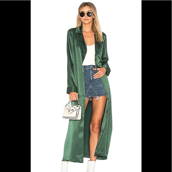 Lovers + Friends Other - LOVERS + FRIENDS Emerald Green Duster Robe  XS